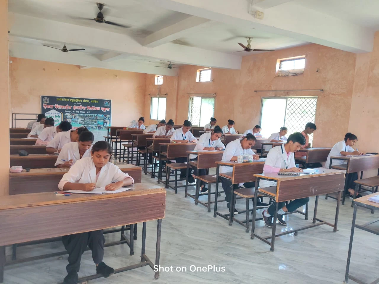 Classroom learning environment at Sunita Nursing School