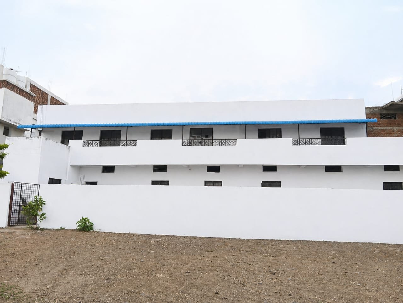 Hostel building at Sunita Nursing School